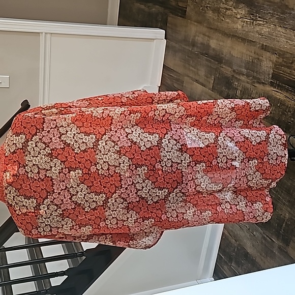 BOG COLLECTIVE lightweight cardigan,100% polyester, size M/L NWOT - Picture 3 of 3